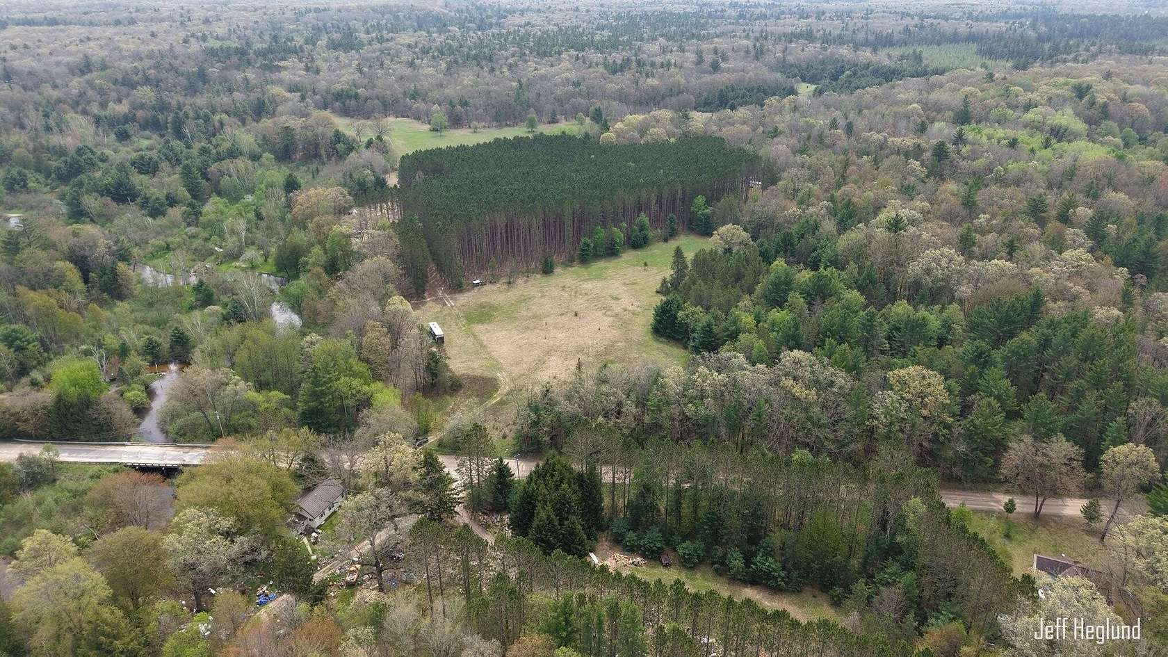16.9 Acres of Land for Sale in Irons, Michigan