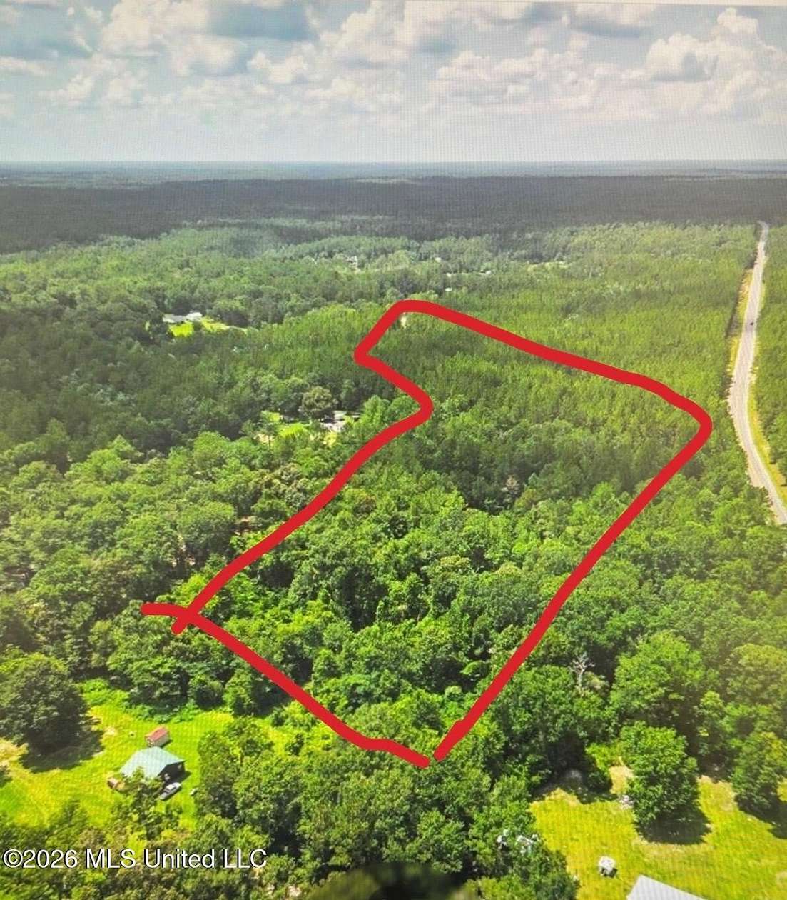 15 Acres of Recreational Land for Sale in Saucier, Mississippi