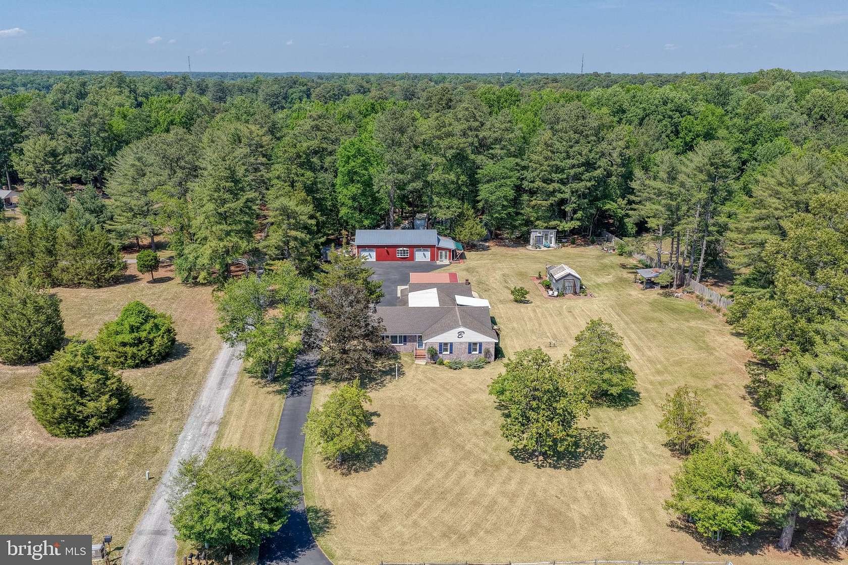 3.2 Acres of Land with Home for Sale in Denton, Maryland