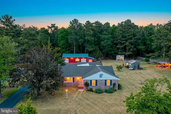 3.2 Acres of Land with Home for Sale in Denton, Maryland