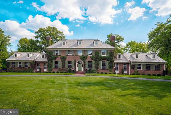 10 Acres of Land with Home for Sale in Newtown, Pennsylvania