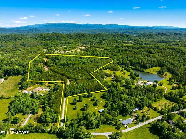26.5 Acres of Land with Home for Sale in Maryville, Tennessee