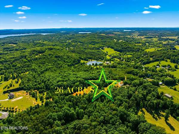 26.5 Acres of Land with Home for Sale in Maryville, Tennessee