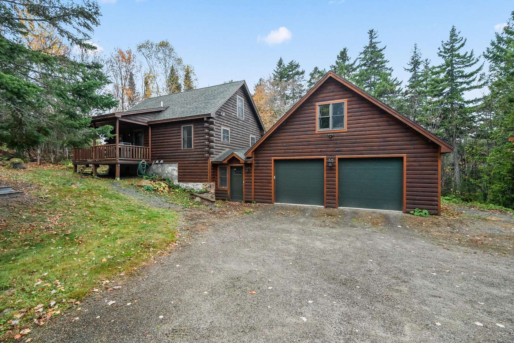 2 Acres of Land with Home for Sale in Sandy River Plantation, Maine