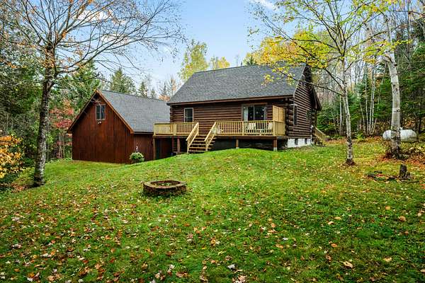 2 Acres of Land with Home for Sale in Sandy River Plantation, Maine