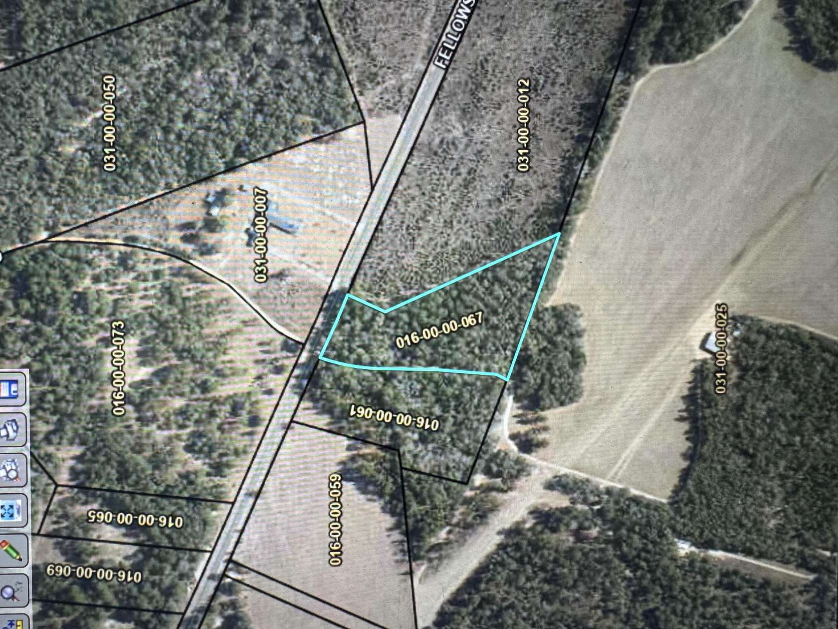 4 Acres of Residential Land for Sale in Williston, South Carolina