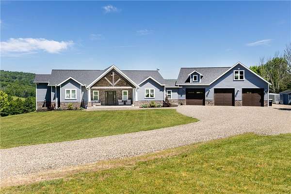 6.58 Acres of Land with Home for Sale in Unadilla, New York