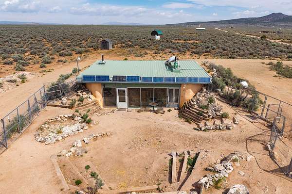 4.76 Acres of Land with Home for Sale in Carson, New Mexico