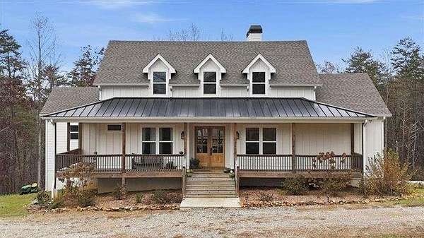 20 Acres of Agricultural Land with Home for Sale in Fairmount, Georgia