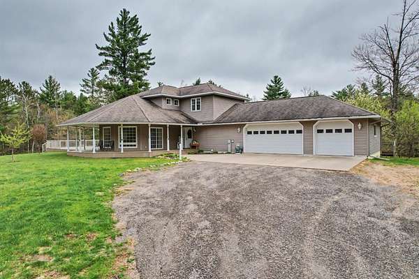 3 Acres of Land with Home for Sale in Eagle River, Wisconsin