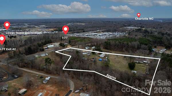 5.9 Acres of Mixed-Use Land for Sale in Troutman, North Carolina