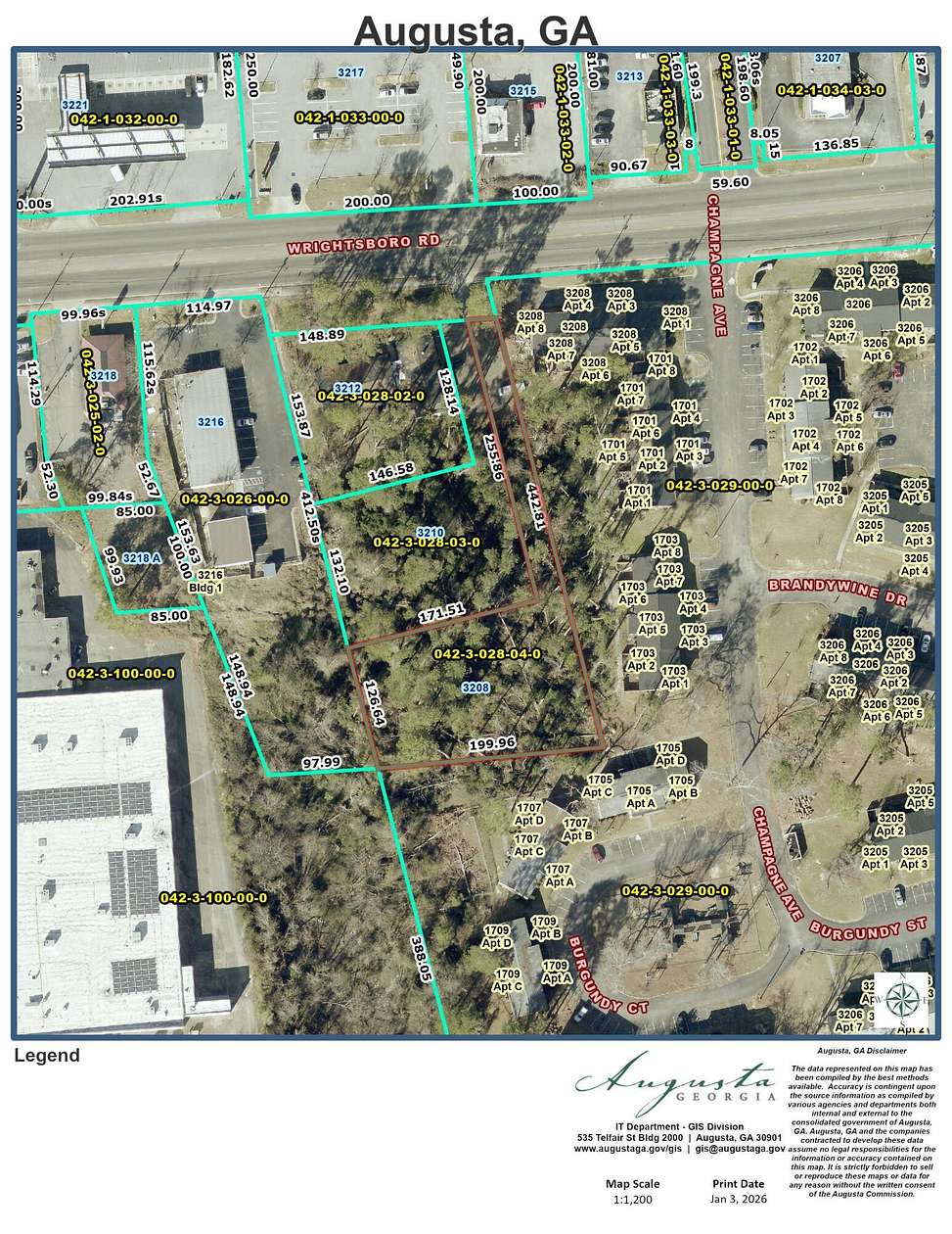 0.78 Acres of Mixed-Use Land for Sale in Augusta, Georgia