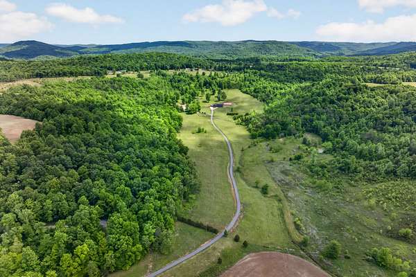 35.4 Acres of Recreational Land with Home for Sale in Monterey, Tennessee