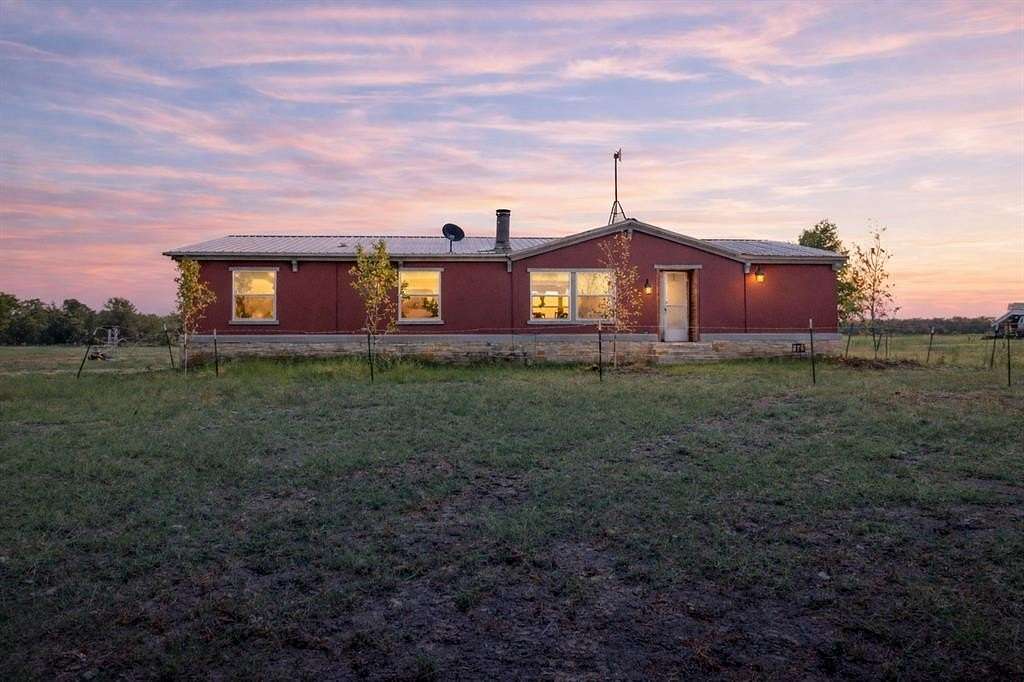 10.2 Acres of Land with Home for Sale in Celeste, Texas