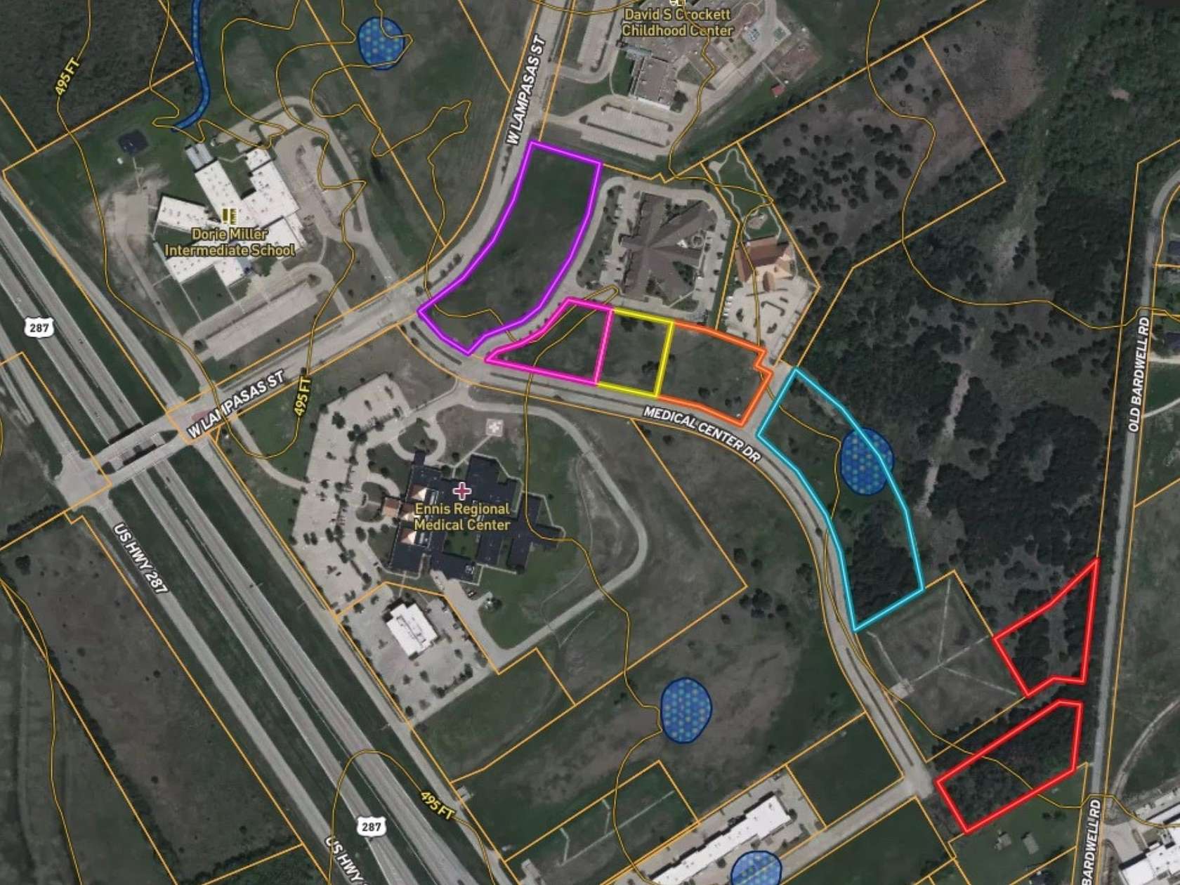 1.39 Acres of Commercial Land for Sale in Ennis, Texas