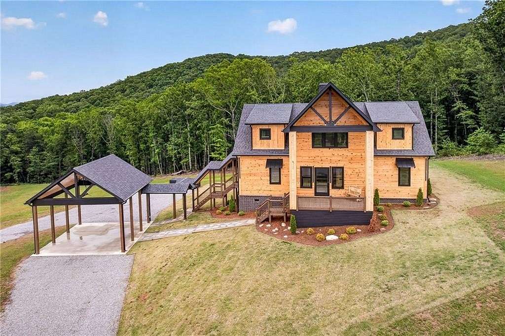 3.68 Acres of Land with Home for Sale in Talking Rock, Georgia