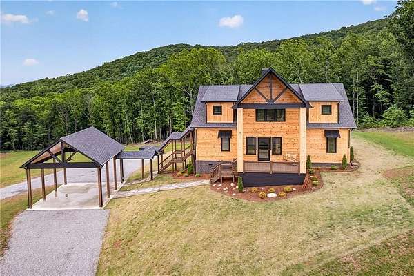 3.68 Acres of Land with Home for Sale in Talking Rock, Georgia