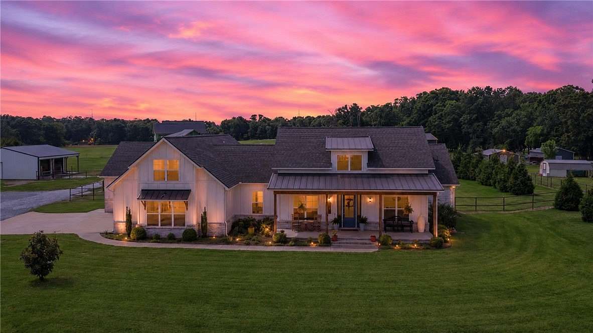 5 Acres of Land with Home for Sale in Gravette, Arkansas