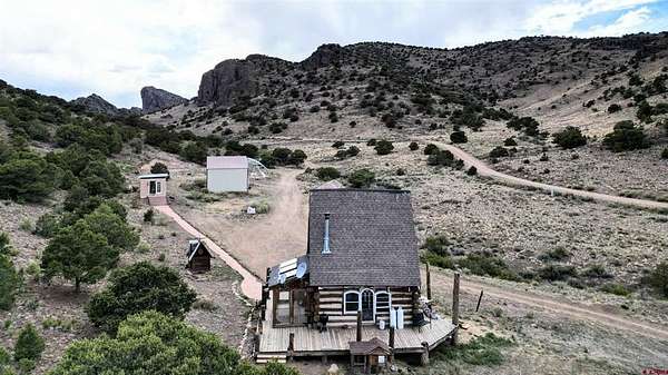 35.1 Acres of Recreational Land with Home for Sale in Del Norte, Colorado