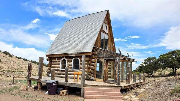 35.1 Acres of Recreational Land with Home for Sale in Del Norte, Colorado
