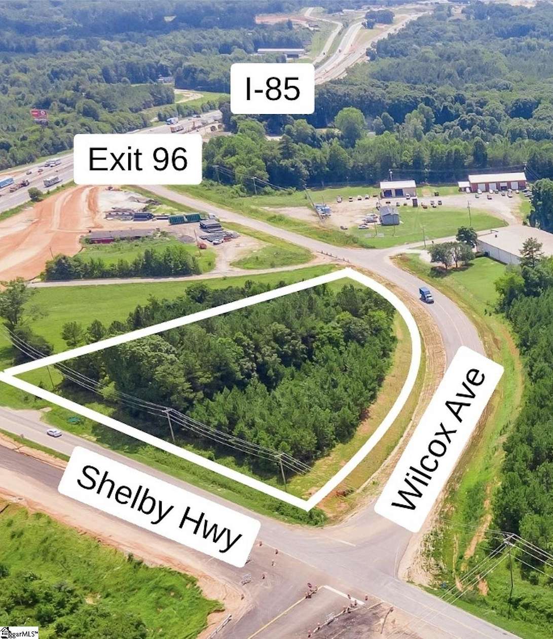 0.86 Acres of Commercial Land for Sale in Gaffney, South Carolina