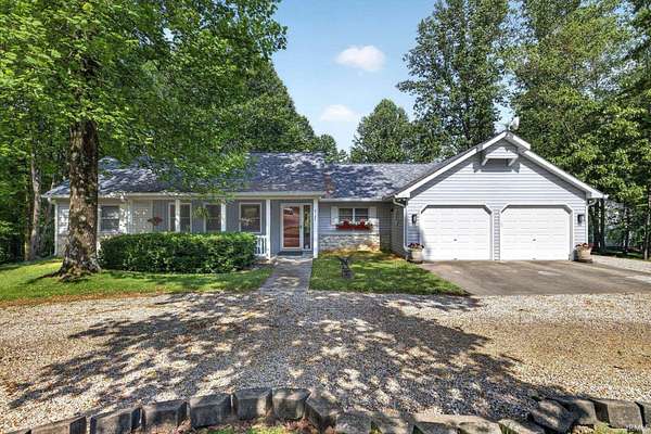 5 Acres of Land with Home for Sale in Bloomfield, Indiana