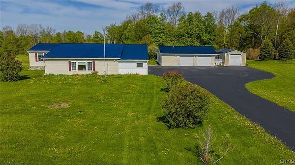 16.3 Acres of Land with Home for Sale in Adams, New York