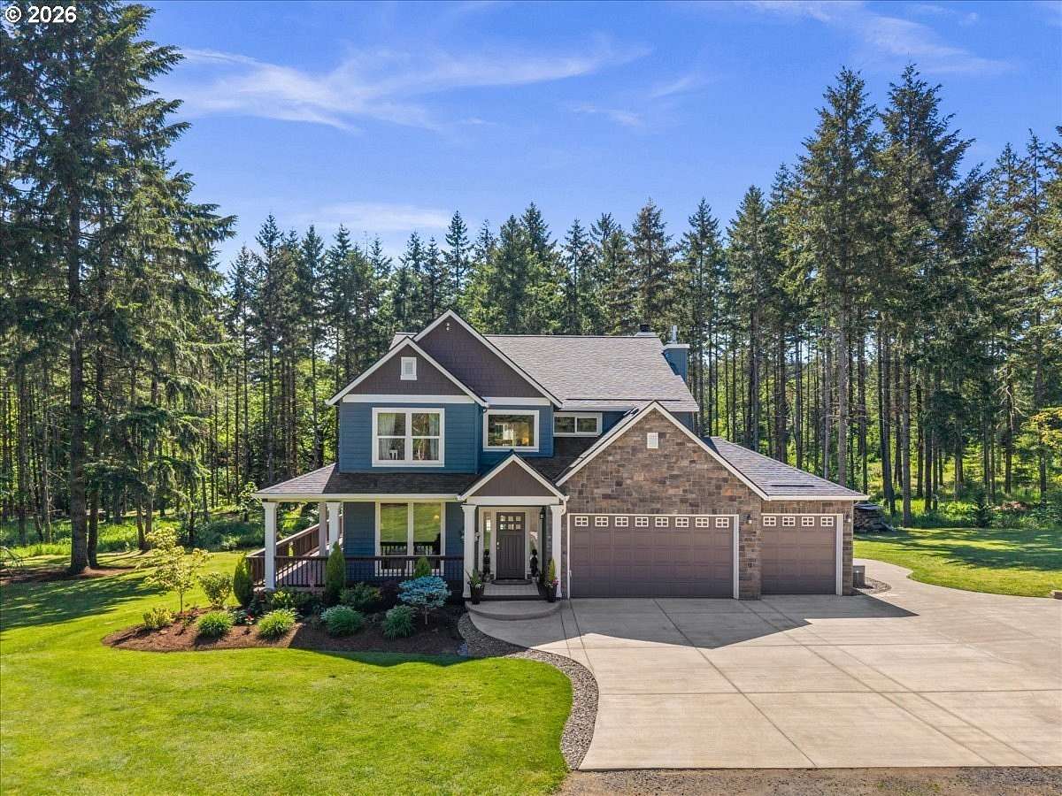3.17 Acres of Land with Home for Sale in Buxton, Oregon