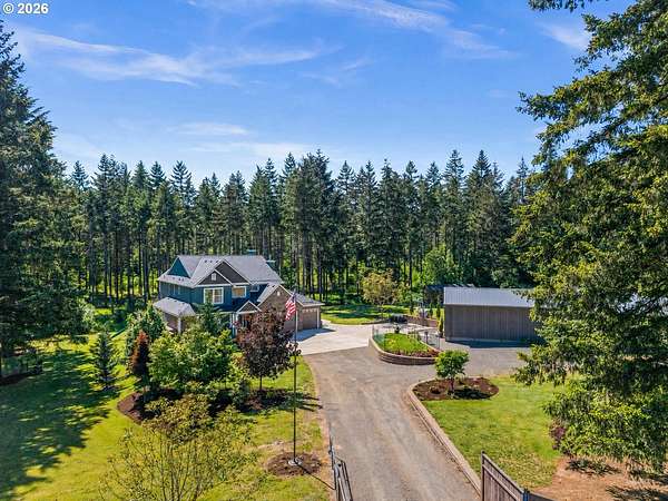 3.17 Acres of Land with Home for Sale in Buxton, Oregon