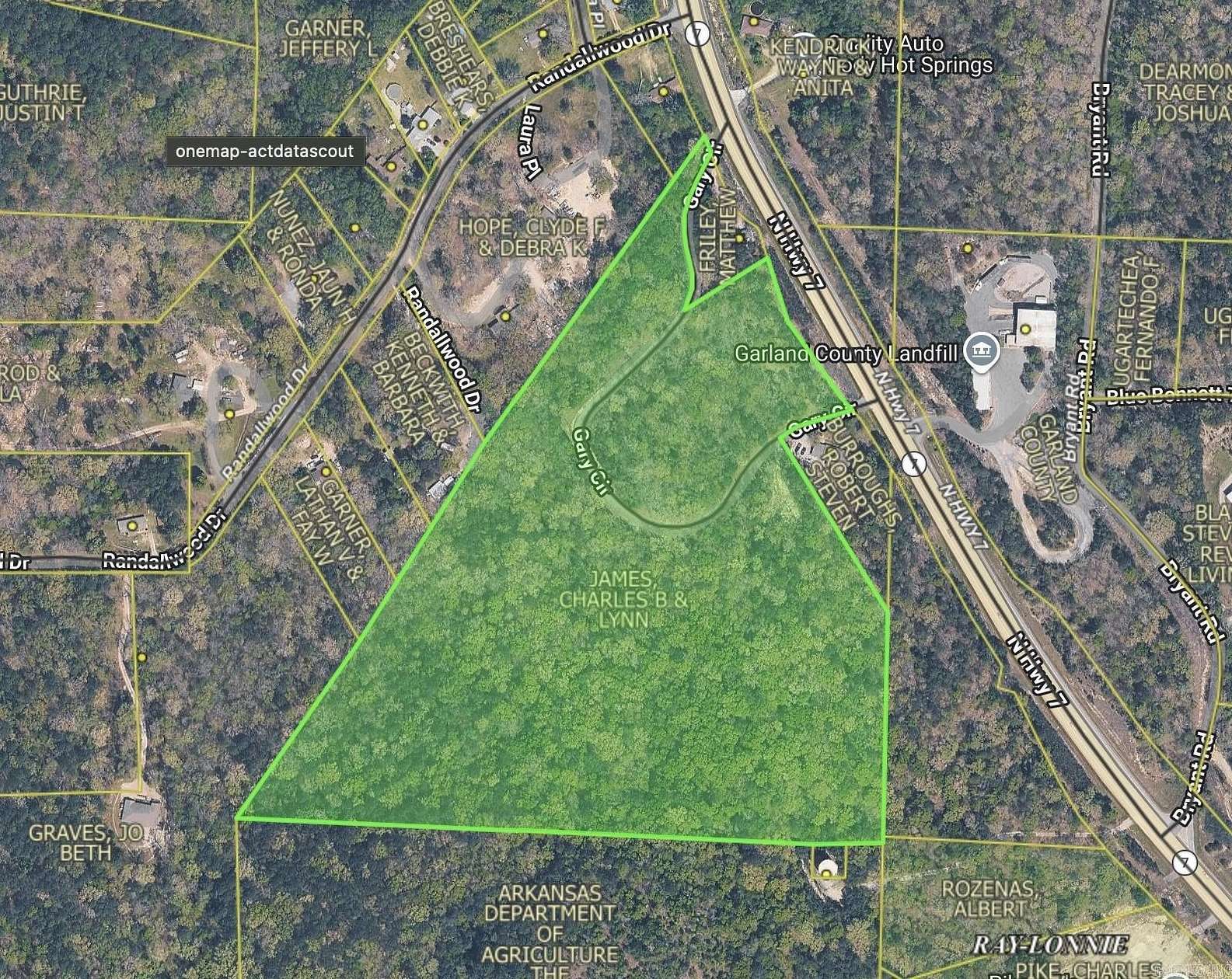 25.8 Acres of Land for Sale in Hot Springs, Arkansas