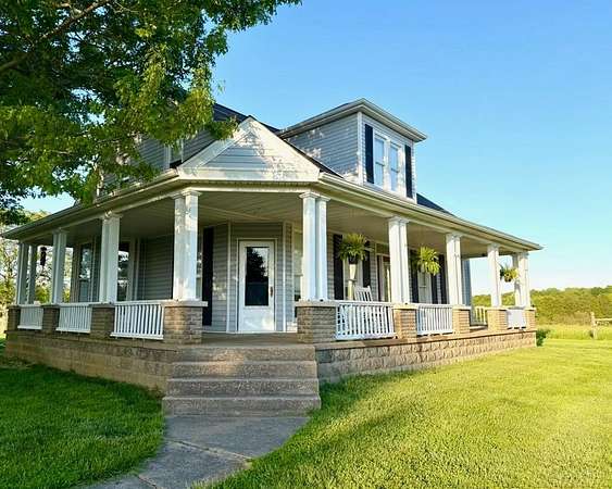10 Acres of Land with Home for Sale in Milan, Indiana
