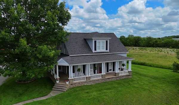 10 Acres of Land with Home for Sale in Milan, Indiana