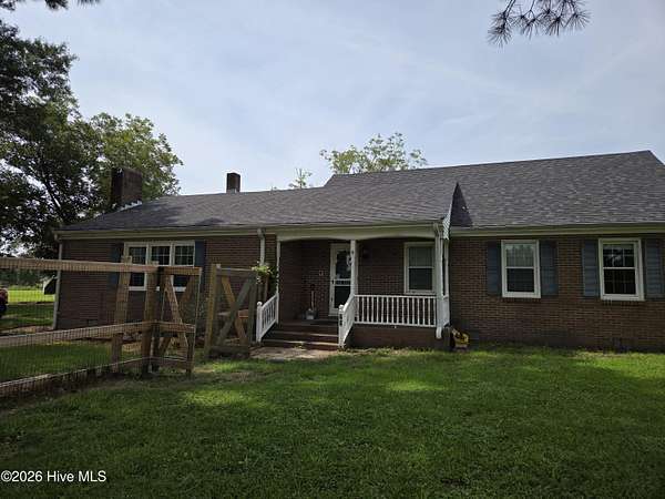 3.65 Acres of Land with Home for Sale in Gates, North Carolina