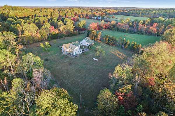 156 Acres of Recreational Land with Home for Sale in Coal City, Indiana