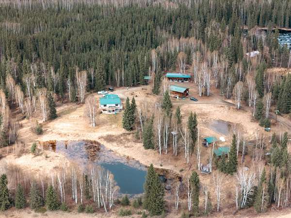 75 Acres of Recreational Land with Home for Sale in Salcha, Alaska