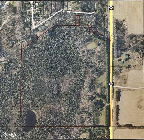 41.8 Acres of Recreational & Residential Land for Sale in Sears, Michigan