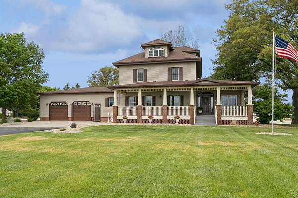 8.22 Acres of Land with Home for Sale in Hudson, Iowa