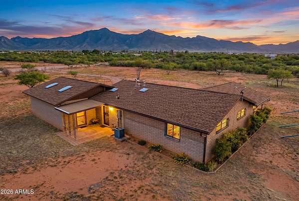 4.27 Acres of Land with Home for Sale in Hereford, Arizona