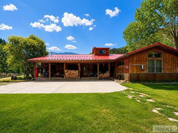 5.43 Acres of Land with Home for Sale in North Fork, Idaho