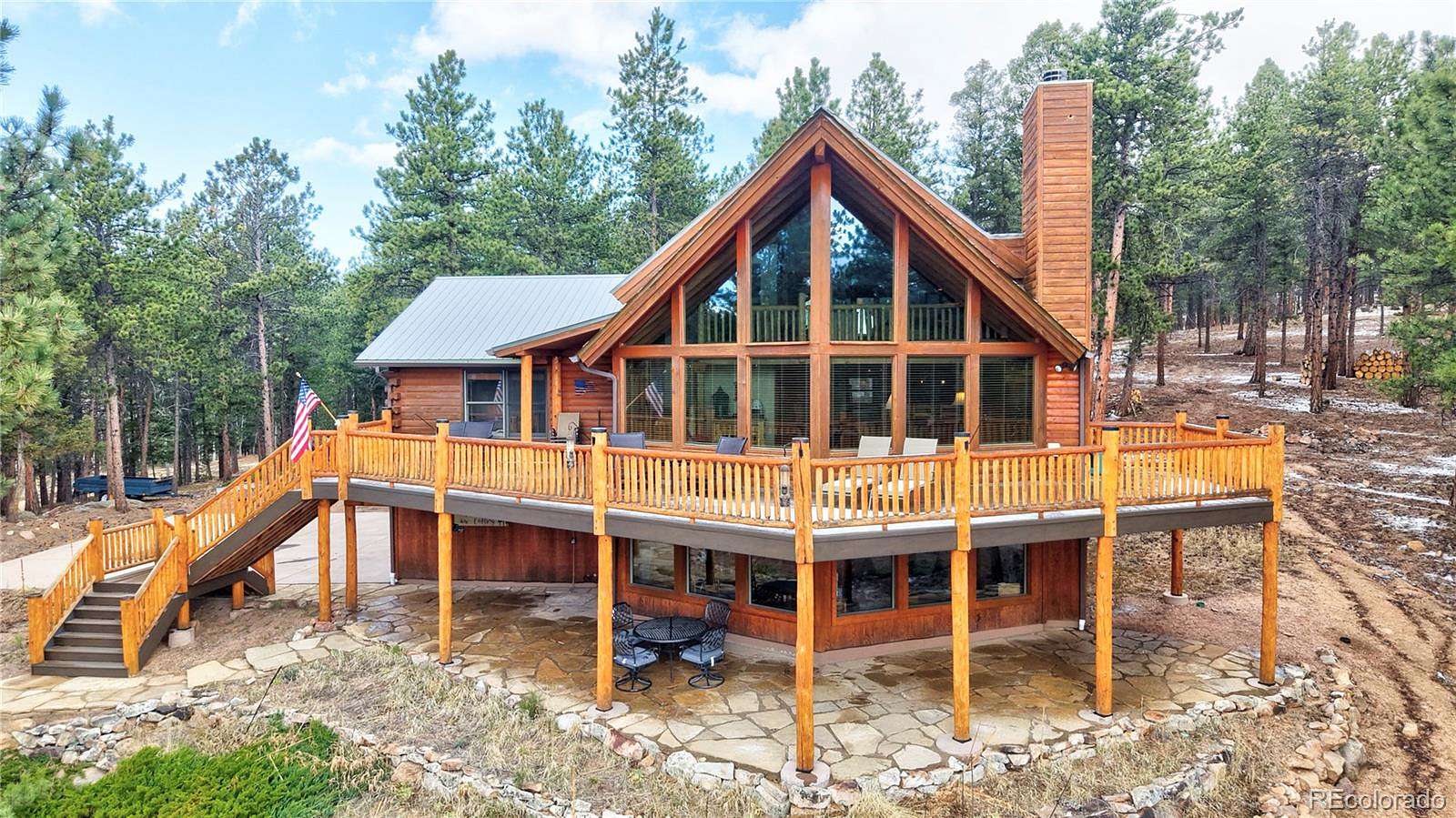 12.5 Acres of Recreational Land with Home for Sale in Florissant, Colorado