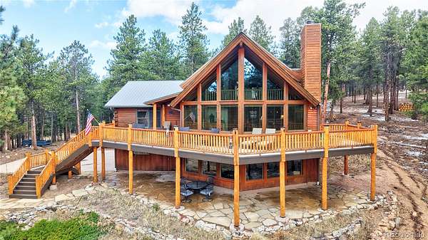 12.5 Acres of Recreational Land with Home for Sale in Florissant, Colorado