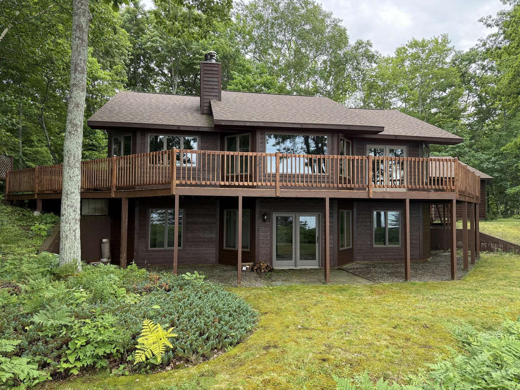 10.5 Acres of Land with Home for Sale in Brimley, Michigan