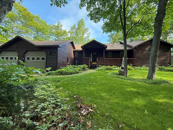 10.5 Acres of Land with Home for Sale in Brimley, Michigan
