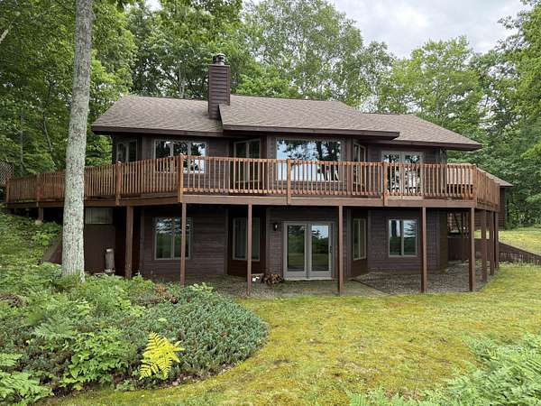 10.5 Acres of Land with Home for Sale in Brimley, Michigan