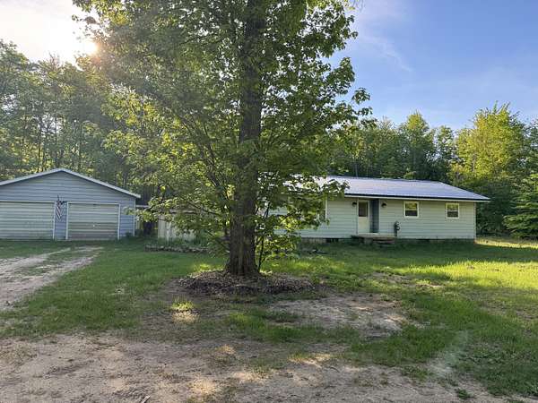 18 Acres of Recreational Land with Home for Sale in Newberry, Michigan