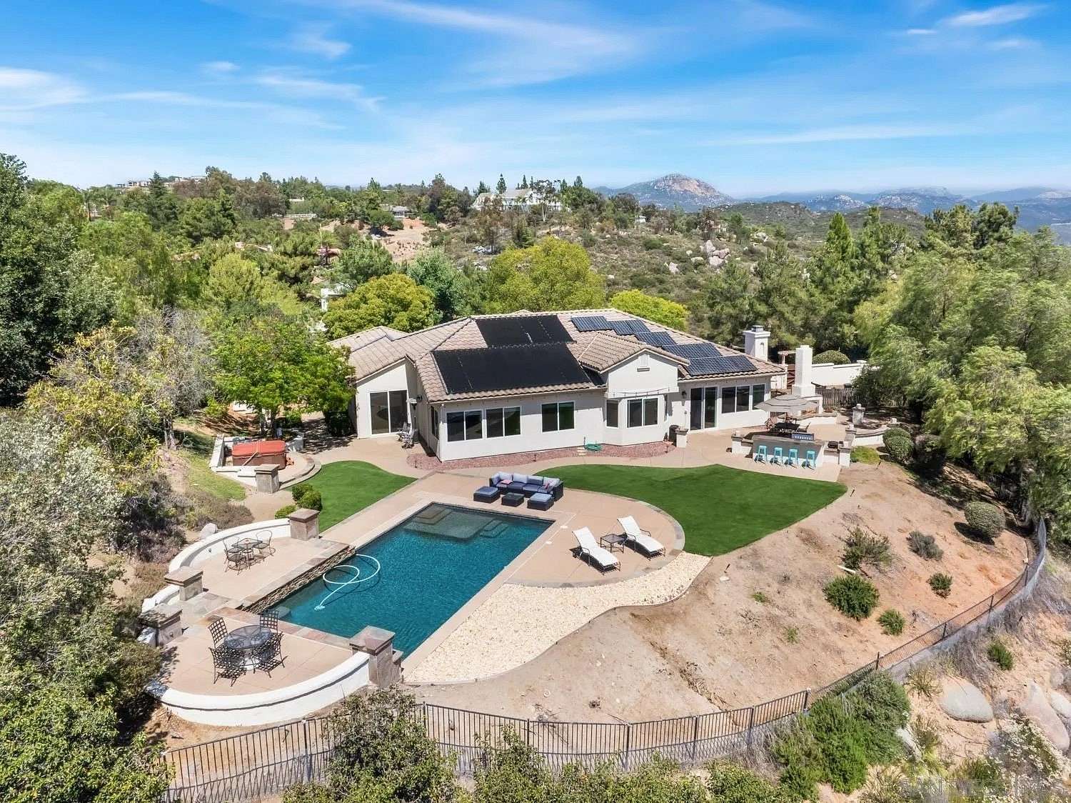 4.1 Acres of Land with Home for Sale in Alpine, California