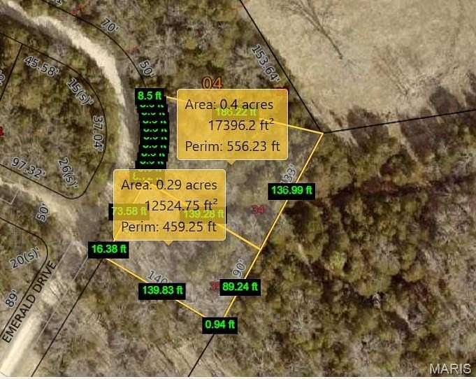 0.6 Acres of Residential Land for Sale in Bonne Terre, Missouri