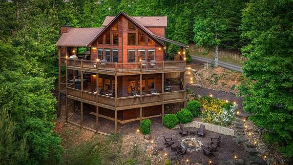 2 Acres of Land with Home for Sale in Blue Ridge, Georgia