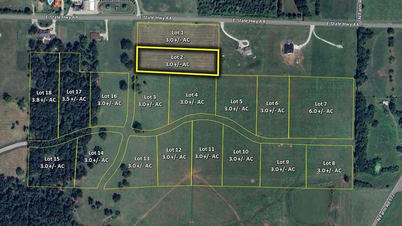 3 Acres of Residential Land for Sale in Springfield, Missouri