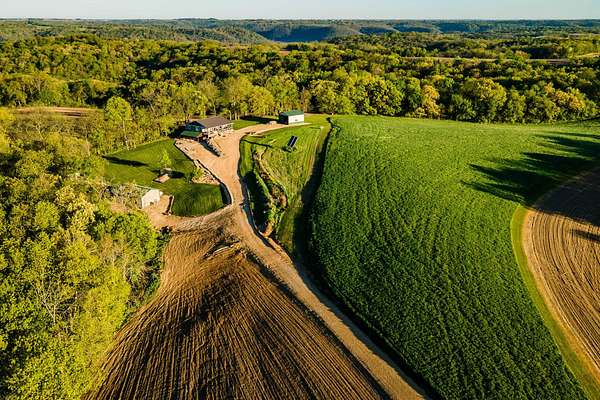 160 Acres of Land with Home for Sale in Muscoda, Wisconsin